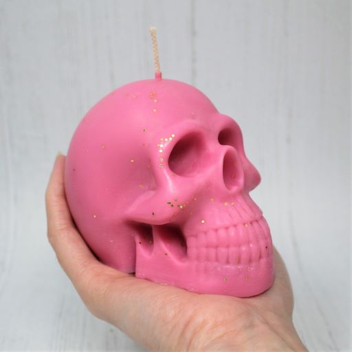 Pink Skull Candle PINKY BLINDER